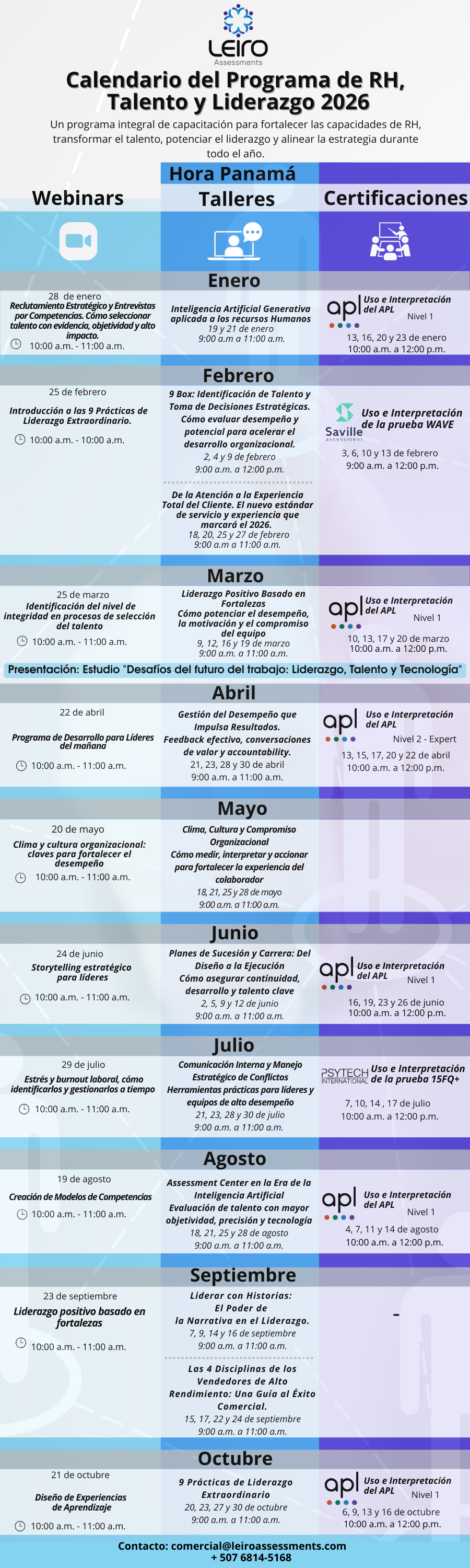 Actividades 2026 Leiro Assessments - ACTUALIZADO - JULIO .png