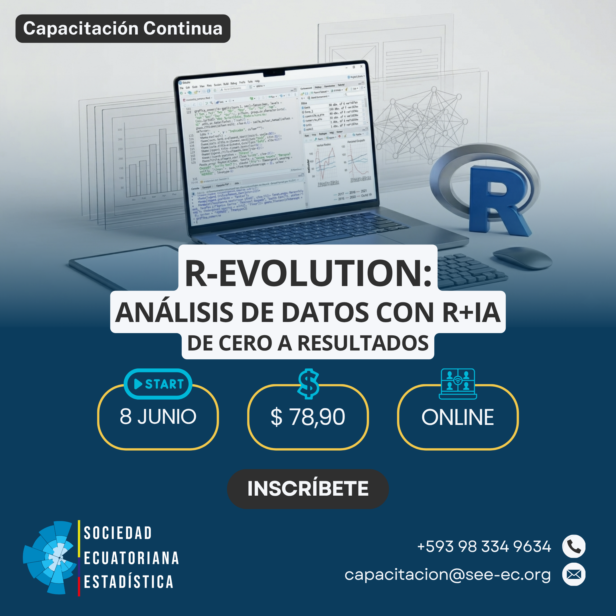 R-Evolution Análisis de Datos con R+IA, de Cero a Resultados 01.png